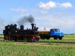 Die IV K 99 1542-2 bei Naundorf am 12.6.2009.