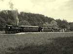  Wie es war vor 50 Jahr´  - Teil 1: Lok 12 mit einem Museumszug der Hrtsfeld-Museums-Bahn HMB. Sommer 07.