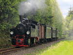 99 5901 auf der Strecke in Richtung Straßberg am 20.