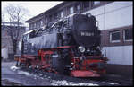 997240 kalt abgestellt am 10.1.1999 im BW Wernigerode der Harzer Schmalspur Bahnen.