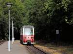 18. August 2012, 187 017-9 rangiert als HSB 8916  zur Abfahrt nach Harzgerode im Bahnhof Alexisbad.