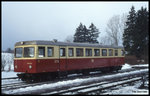 VT 187012 am 9.2.1997 im Bahnhof Stiege.