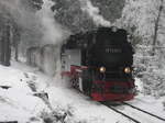 997232-4 mit dem Traditionszug am 11.02.17 in Schierke