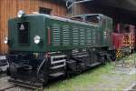 Lok V10  Zukunft  ( Krupp - Bauart Bdh - Baujahr 1957 - 200PS - 33 km/h max.) der Mrkischen Museums Eisenbahn, die am 02.09 2007 das Ziel einer Sonderfahrt der HEG war.