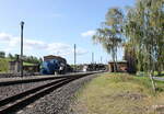 Der Bahnhof Hettstedt-Kupferkammerhütte am 30.09.2023.