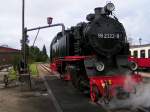 99 2322-8 wird in Khlungsborn mit Wasser befllt;070901