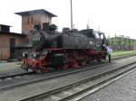 99 2322 zum Herrentag ein bischen geschmckt auf Weg zum Wasser fassen in Khlungsborn West am 13.5.10