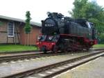 99 2323 beim Wenden in Khlungsborn, 16.06.06