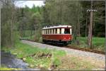 Zu Pfingsten 2008 weilte erstmals der VT 137 322 der SOEG bei der Prenitztalbahn.