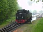 Nachdem 99 1782 den P 228 von Ghren nach Binz gebracht hatte,und als P 229 wieder nach Ghren zurck fuhr,mute sich die Lok in Binz wieder an das andere Zugende setzen.