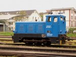 Lok 199 008-4 von der Prenitztalbahn ist fters mal zu Gast beim Rasenden Roland
und wird hauptschlich fr Rangierarbeiten eingesetzt.
Das Foto entstand im Mai 2010 , in Putbus.