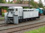 Klima-Schneepflug 80 80 974 3 009 der ehem. DB im Deutschen Dampflokomotiv-Museum (DDM), Neuenmarkt-Wirsberg [14.08.2011]