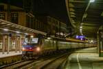 193 522 SBBCI mit Sonderzug aus Utrecht in Wuppertal Hbf, September 2024.