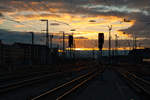 Abendstimmung am Nürnberger Hbf, 22.02.2019