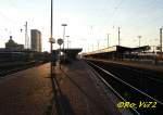 Sonnenuntergang am Dortmunder Hbf.