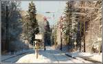 Die schnen Seiten des Winters... zu sehen der Bahnhof Seeshaupt im Schneekleid. Der Bahnhof Seehshaupt liegt auf der Strecke Tutzing - Kochel und wird noch stilecht mit Formsignalen betrieben. (27.12.2010) 