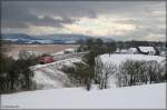 Am klirrend kalten Nachmittag des 30.1.2010 konnte ich nach einer kleinen Winteranderung eine 101 mit ihrem IC von Karlsruhe nach Nrnberg bei Rainau-Buch bildlich festhalten.