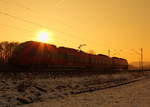 442 107  Markt Küps  bei Hochstadt/ Marktzeuln am 28.01.2017.