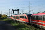 DB 642 119 als Tfzf vom DB Werk Erfurt Richtung Weimar, am 27.10.2022 in Vieselbach.