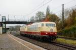 103 245-7 DB & E03 001 in Wuppertal Sonnborn, am 24.03.2024.