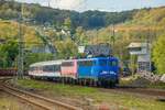 PRESS 140 017-5 & 139 222 mit Überführung in Wuppertal Steinbeck, am 23.04.2024.