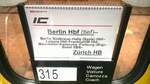 Zuglaufschild der IC 60408, 15.03.2024