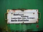 Basel Bad. BF-Berlin Stadtbahn.