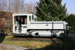 1986 wurde die Akkukleinlok Ks 4071 (ab 11968 bei der DB 381 201) im Aw. Limburg als Denkmallok aufgestellt. Die beigefügte Aufnahme entstand dort am 18.02.2007.