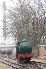 Lok 5 des Ineos-Werks Herne, fotografiert am 17. Februar 2017 in Herne.