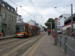 TW 4047 unterwegs als Fahrschule am 11.7.13 aufgenommen an der Haltestelle  Scheibenstr. 