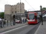 TW 4545 ist am 15.08.2007 auf der Linie 1 unterwegs.