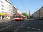 TW 4501 unterwegs mit einem unbekannten Wagen der gleichen Serie konnte am 19.5.13 als Linie 15 Richtung Chroweiler an der Haltestelle  Eifelstr.  fotografiert werden.