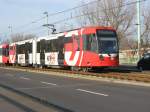 Ein Wagen vom Typ K5000 auf der Linie 19 am 01.12.2006.