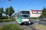 VGF Bombardier U5-25 Wagen 679 am 30.06.18 in Frankfurt Enkheim 