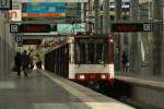 4277 steht im Endbahnhof Dsseldorf Messe/ESPRIT-Arena Nord am 18.05.11