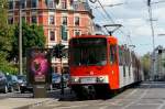 B-Wagen 2121 an der Haltestelle Liebigstrae am 20.05.2012