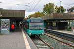 VGF Düwag U4 Wagen 510 am 05.10.19 in Frankfurt Heddernheim 