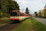 VGF Düwag U3 Wagen 153+152+151 am 17.10.21 in Oberursel