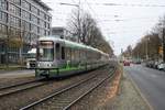 ÜSTRA Hannover Düwag TW2000 Wagen 2004 am 15.11.19 in Hannover als Fahrschule