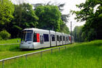 Rheinbahn Tw 3358  Düsseldorf, Südpark  Linie U73, D-Gerresheim S  08.05.2024