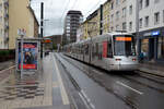 Rheinbahn Tw 3345  [Fahrt endet hier]  Düsseldorf, Rath S-Bahn  19.12.2024