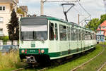 Die Linie 66 der SBB mit der Wagennummer 9375.