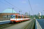 Düsseldorf 4102 + 4251, Oberkasseler Brücke, 19.04.1994.
