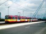  Dsseldorf: Die U75 nach Neuss Hauptbahnhof an der Haltestelle Dsseldorf-Altstadt Tonhalle/Ehrenhof.(12.5.2013) 