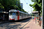 Düsseldorf Rheinbahn U 75 (GT8-SU 3210) Neuss Hbf.