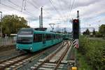 VGF Düwag U4 Wagen 505 am 05.10.19 in Frankfurt Heddernheim 