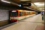 VGF Düwag U3 Wagen 153 am 27.10.24 im Rahmen einer Sonderfahrt in Frankfurt am Main