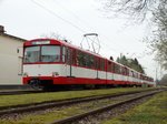 VGF Düwag U2 Wagen 305 am 03.04.16 in Oberursel