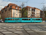 VGF Düwag Ptb Wagen 749 am 14.04.16 in Frankfurt am Main Eckenheim