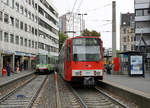 KVB: Alltag der Kölner Verkehrs-Betriebe vom 26. September 2017.
Foto: Walter Ruetsch